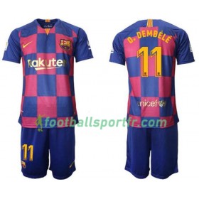 Tenue Barcelone Ousmane Dembele 11 Enfant Domicile 2019-2020 Maillot de Foot